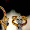 1.26ct Oval Diamond Gold Engagement Ring - 02US86